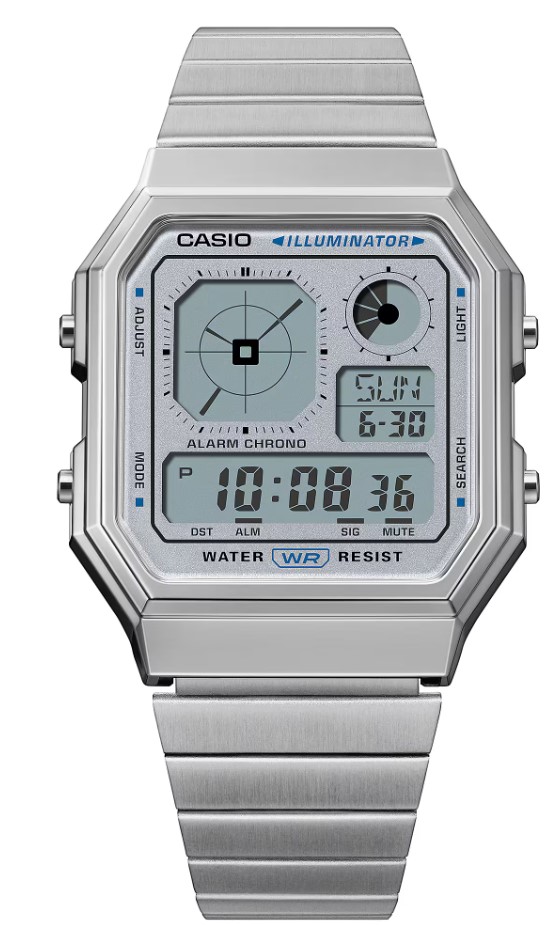 Часы наручные мужские Casio A-130WE-7A — фото 4