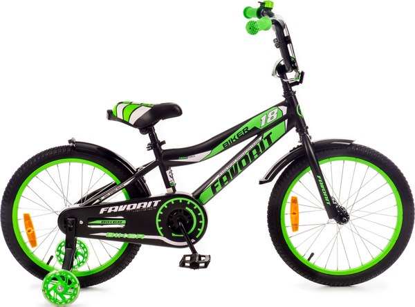 Детский велосипед FAVORIT Biker / BIK-18GN