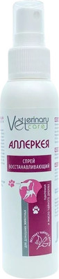Спрей для шерсти животных Veterinary Care Аллеркея Восстанавливающий (100мл) - 