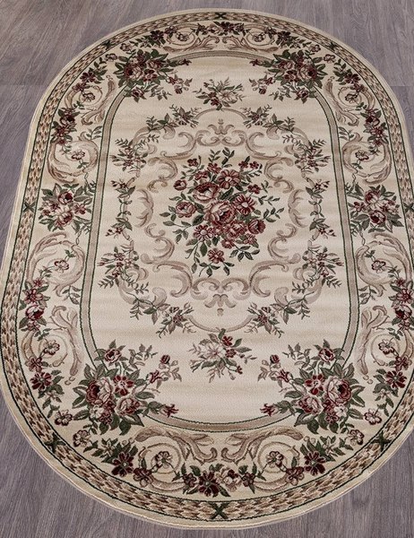 Ковер Merinos Colizey D057-OVAL-CREAM (1х2)