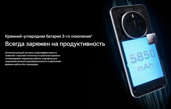Смартфон Honor Magic7 Pro 12GB/512GB (Lunar Shadow Grey)