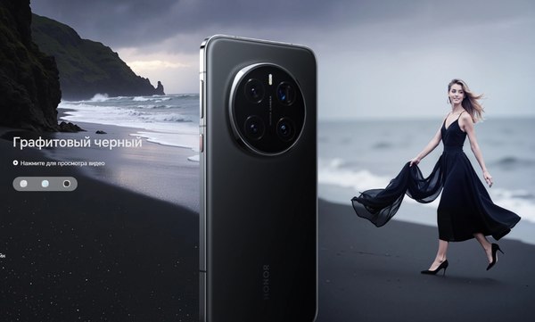 Смартфон Honor Magic7 Pro 12GB/512GB (Lunar Shadow Grey)