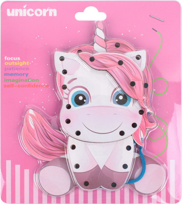 

Развивающий игровой набор, Шнуровка. Единорог / SR-T-3693-5