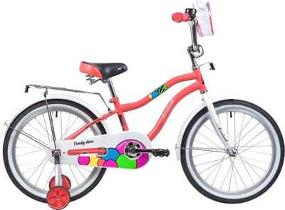 Детский велосипед Novatrack Candy 20 / 205CANDY.CRL23 (коралловый, разобранный, в коробке) - 
