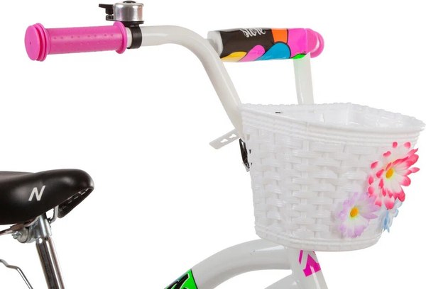 Детский велосипед Novatrack Candy 20 / 205CANDY.WT23 (белый)