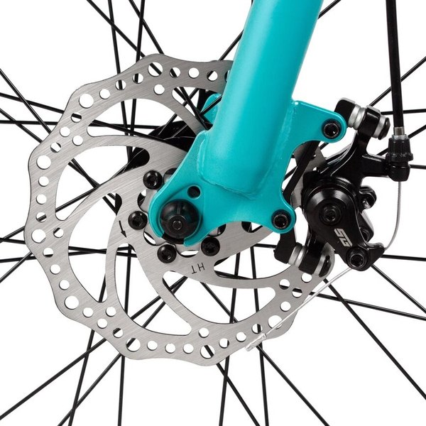 Велосипед Novatrack Katrina 20 / 20AHD.KATRINA.VGN5 (зеленый/фиолетовый, разобранный, в коробке)