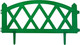 Изгородь декоративная GREENGO Modern 35x232см 4 секции (зеленый) - 