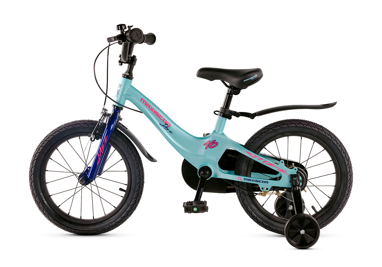 Детский велосипед Maxiscoo Jazz Стандарт Плюс 16 2025 / MSC-J1644 (мятный) — фото 2