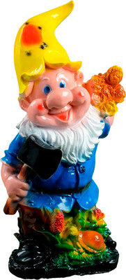 Фигурка для сада Хорошие сувениры Гном-дровосек / 493205 -