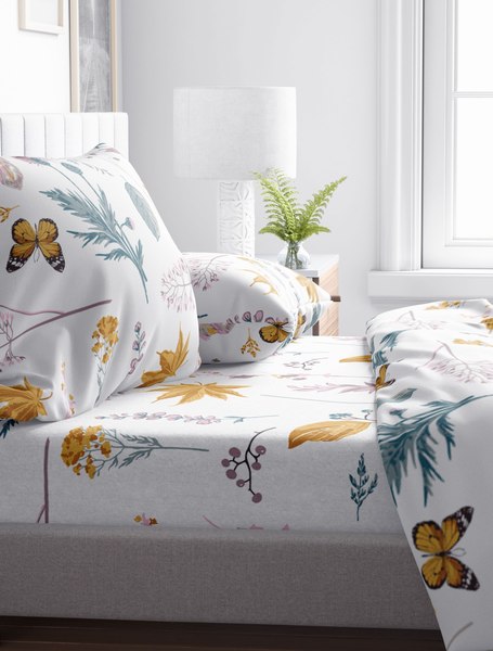 Простыня Samsara Home Осенний 1.5сп Сат150ПрЦ-9