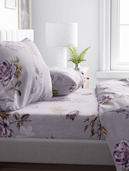 Простыня Samsara Home Сирень 1.5сп Сат150ПрЦ-8