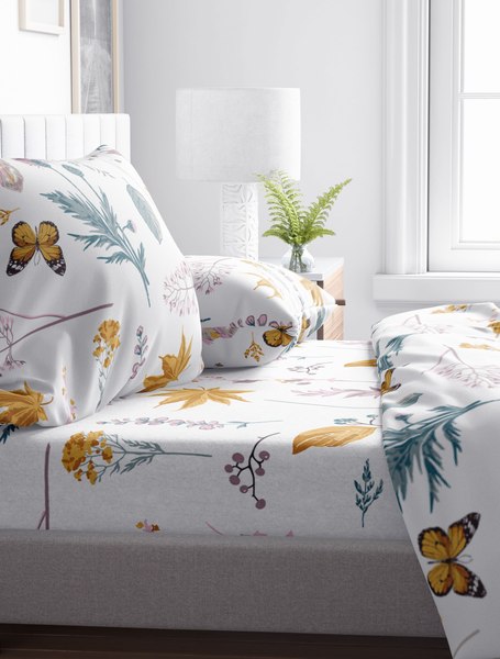 Простыня Samsara Home Осенний Евро Сат240ПрЦ-9
