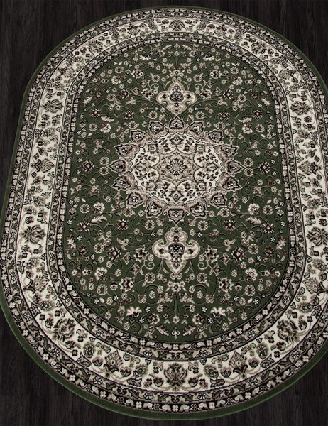 Ковер Merinos Gavana D411-OVAL-GREEN (1х2)