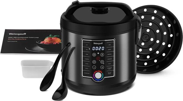 Мультиварка Weissgauff WMC 500 Kuchenchef ColorLoop %rs_city_gde%
