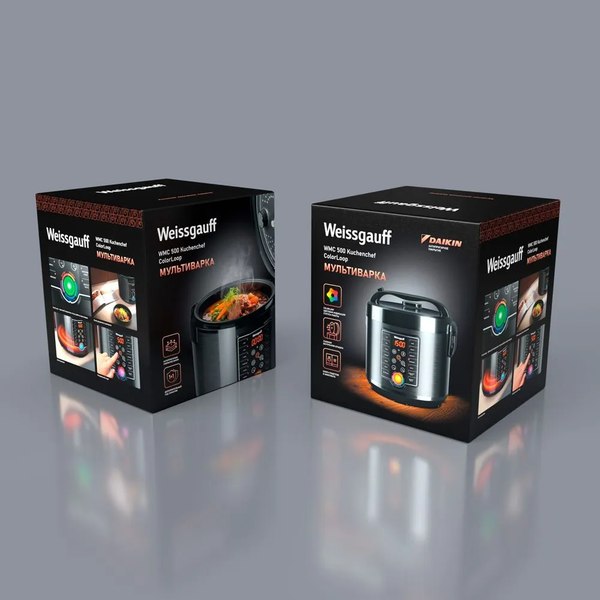 Мультиварка Weissgauff WMC 500 Kuchenchef ColorLoop %rs_city_gde%
