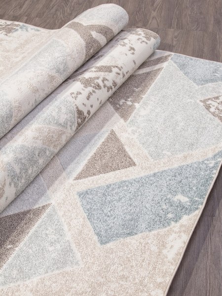 Ковер Merinos Naturel D979-STAN-BEIGE-BLUE (1.5х2.3)