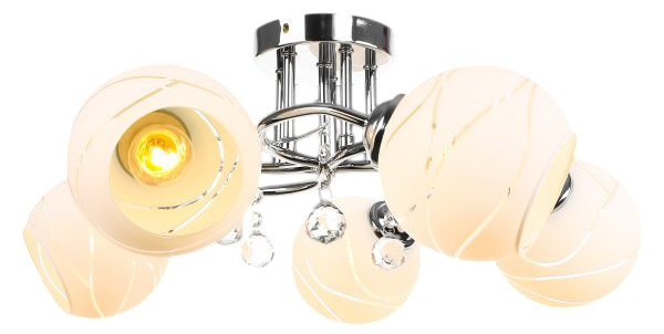 Люстра INhome Aura Perla-WH-5E27 5хЕ27 / 4690612058085