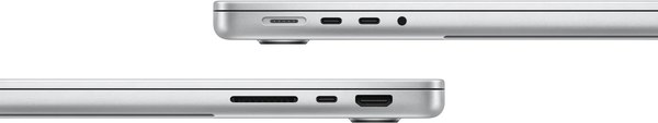 Ноутбук Apple Macbook Pro 14.2" M4 2024 / MW2W3 (серебристый)