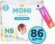 Подгузники-трусики детские Momi Comfort Care NB 0-5кг (86шт) - 