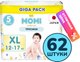 Подгузники-трусики детские Momi Comfort Care XL 12-17кг (62шт) - 