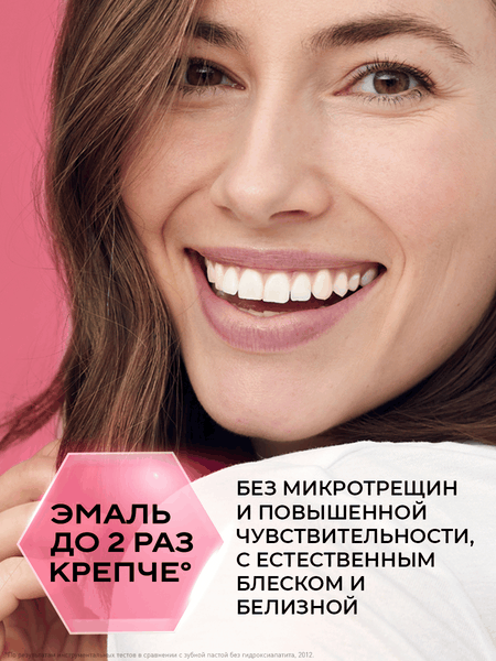 Зубная паста Tiswell Реминерализ. с наногидроксиапатитом д/чувств. зубов+отбеливание (110г)