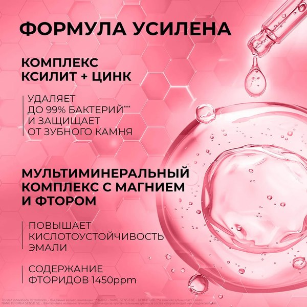Зубная паста Tiswell Реминерализ. с наногидроксиапатитом д/чувств. зубов+отбеливание (110г)