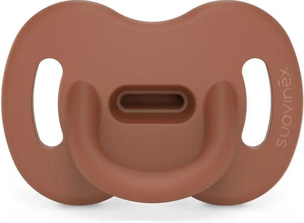 Пустышка Suavinex Physiological Pro 6–18 мес / 308088 (Brick Red)