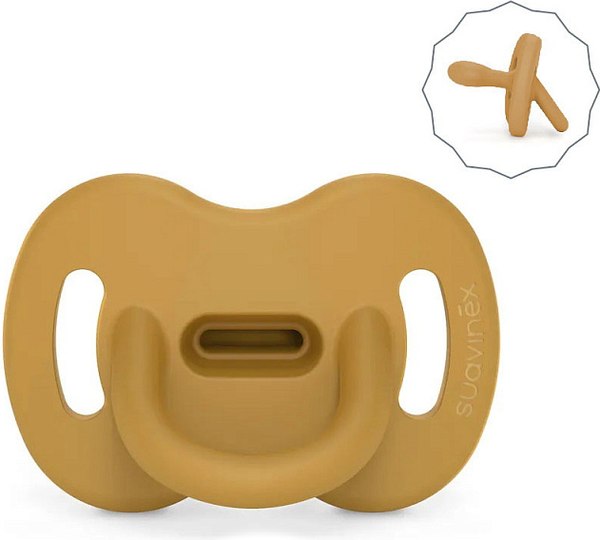 Пустышка Suavinex Physiological Pro 6–18 мес / 308089 (Mustard)