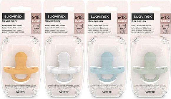 Пустышка Suavinex Physiological Pro 6–18 мес / 308092 (Nude)