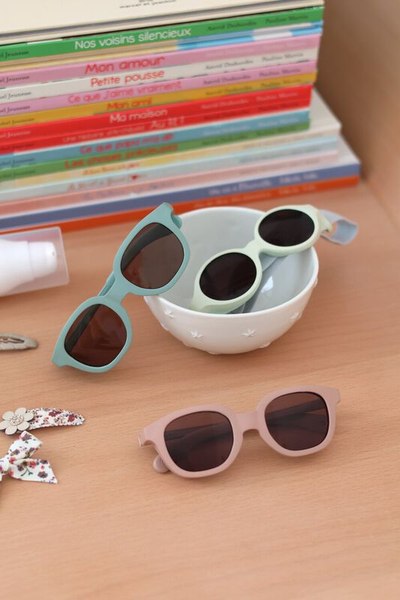 Очки солнцезащитные Beaba Sunglasses 9-24 mois Square Lucky Guimauve / 930392