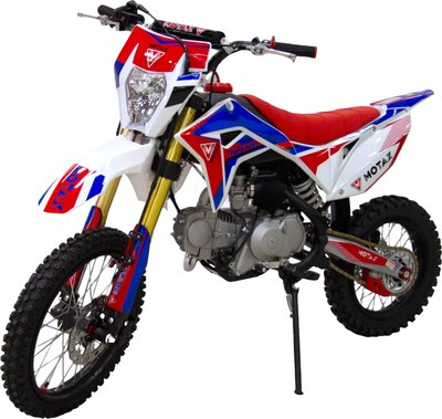 Мотоцикл Motax MX 125 17/14 (черный/белый/красный) - 