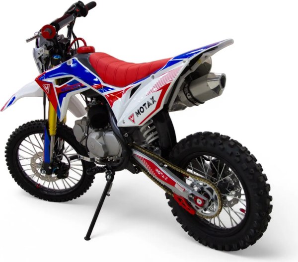 Мотоцикл Motax MX 125 17/14 (черный/белый/красный)