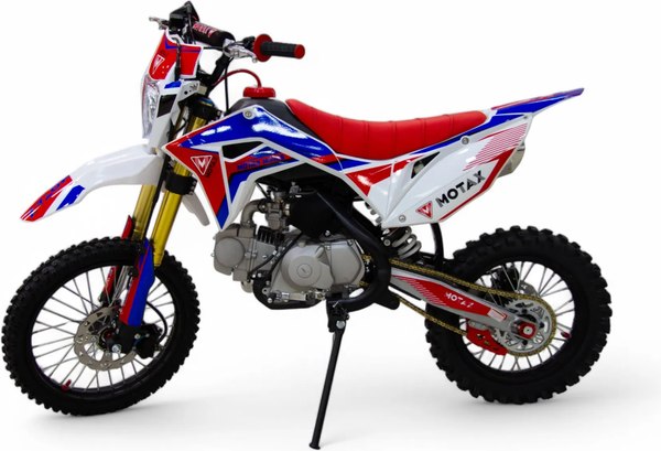 Мотоцикл Motax MX 125 17/14 (черный/белый/красный)