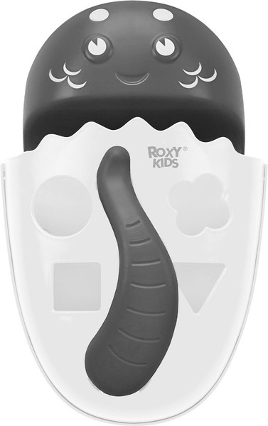 Органайзер детский для купания ROXY-KIDS Dino / RTH-001WE (белый)