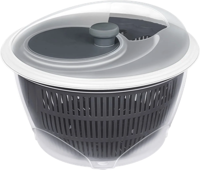 Сушка для зелени Эльфпласт Spinner / EP646 (прозрачный/графитовый) - 