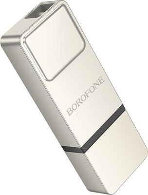 USB flash накопитель Borofone BUD6 64Gb USB 3.0 (металлик) -
