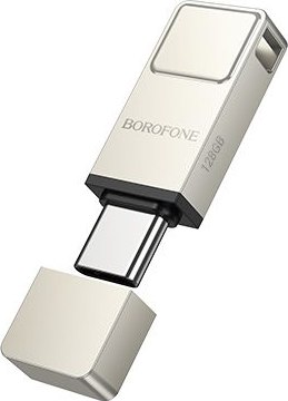 USB flash накопитель Borofone BUD6 64Gb USB 3.0 (металлик)