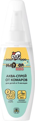 Спрей от насекомых Nadzor DETALM1 Аква-Спрей от комаров детский (100мл) - 