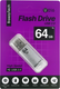 USB flash накопитель BreezyTech U016 64GB (серебро) - 