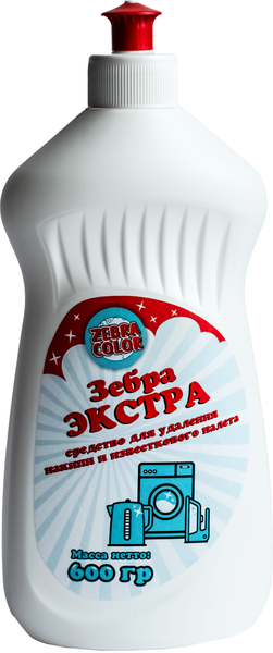 Чистящее средство для посудомоечной машины Zebracolor Зебра Экстра (600г)