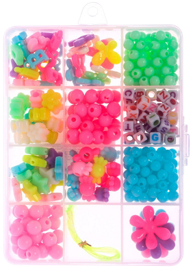 Набор для создания украшений Sima-Land Бисероплетение. Яркие бусины T020-1 / 7488303 - 
