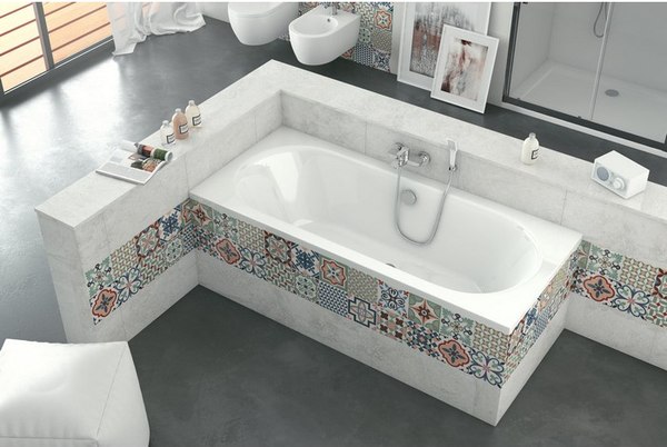 Купить Ванна акриловая Excellent Oceana Mono 170x75 Slim в Минске