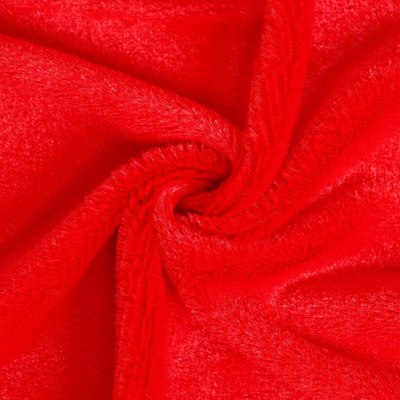 Ткань для творчества Страна Карнавалия Лоскут. Мех / 5697350 (красный) - 