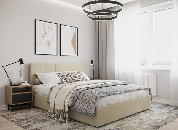 Купить Двуспальная кровать Moon Family 1261 / MF012857 в Витебске