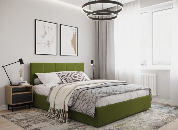 Купить Двуспальная кровать Moon Family 1261 / MF012767 в Витебске