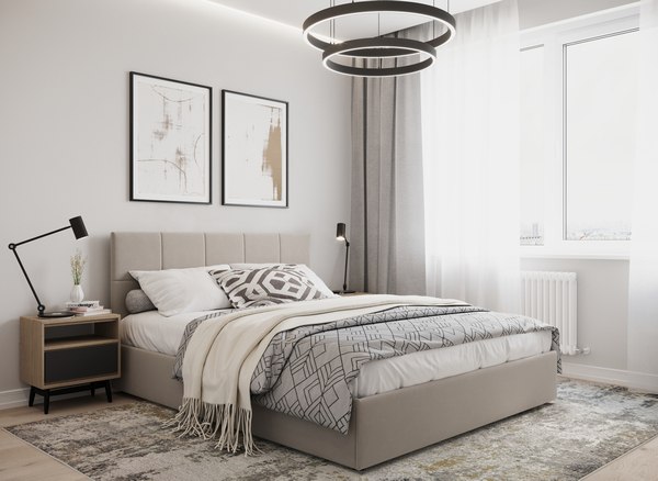 Купить Двуспальная кровать Moon Family 1261 / MF012587 в Витебске