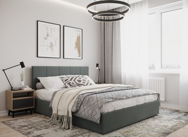 Купить Двуспальная кровать Moon Family 1261 / MF012637 в Витебске