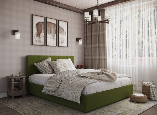 Купить Двуспальная кровать Moon Family 1261 / MF012647 в Витебске