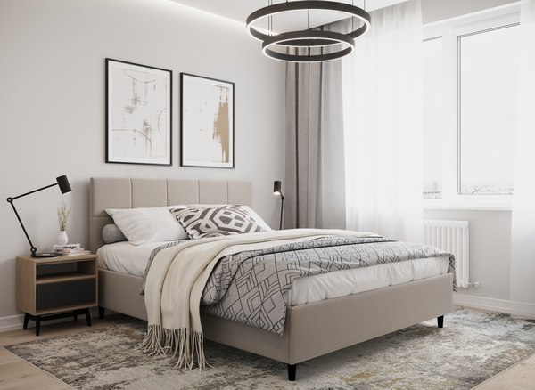 Купить Двуспальная кровать Moon Family 1261 / MF012657 в Витебске