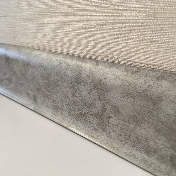 Плинтус LinePlast ПВХ 58мм L047 (2.2м, бетон)